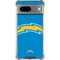 NFL Los Angeles Chargers Large Logo Google Pixel 7a Clear Case